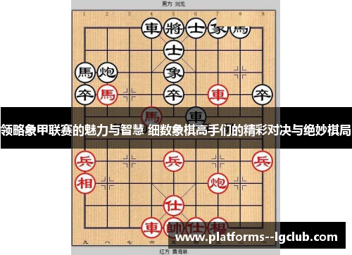 领略象甲联赛的魅力与智慧 细数象棋高手们的精彩对决与绝妙棋局 领略象甲联赛的魅力与智慧 细数象棋高手们的精彩对决与绝妙棋局